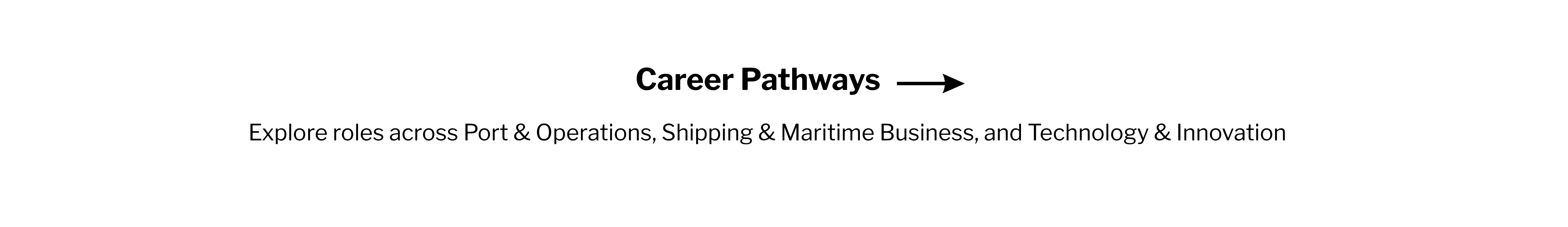 Career Pathways