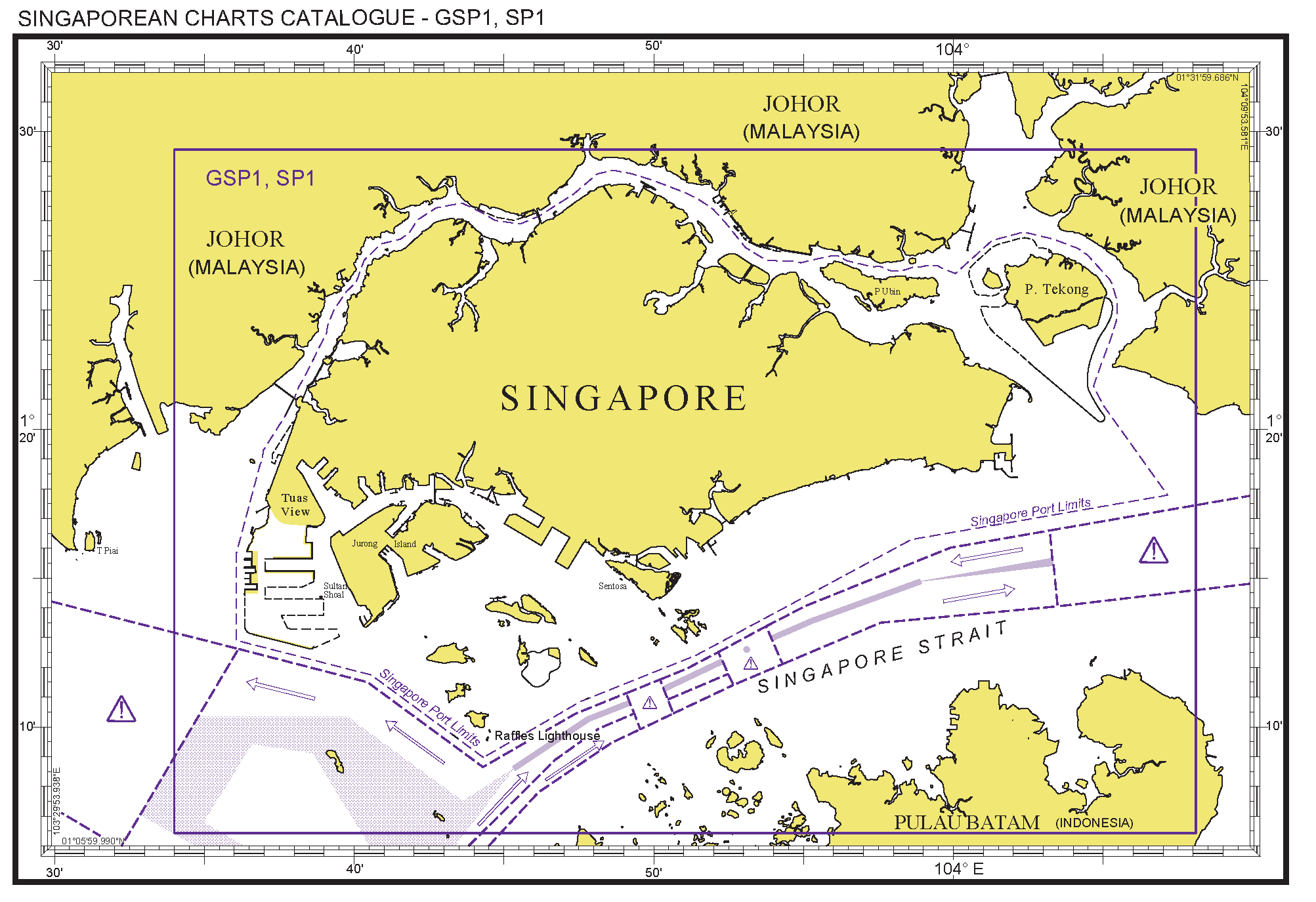 Aa3302225 Catalogue of Sg Charts Gsp1 Sp1