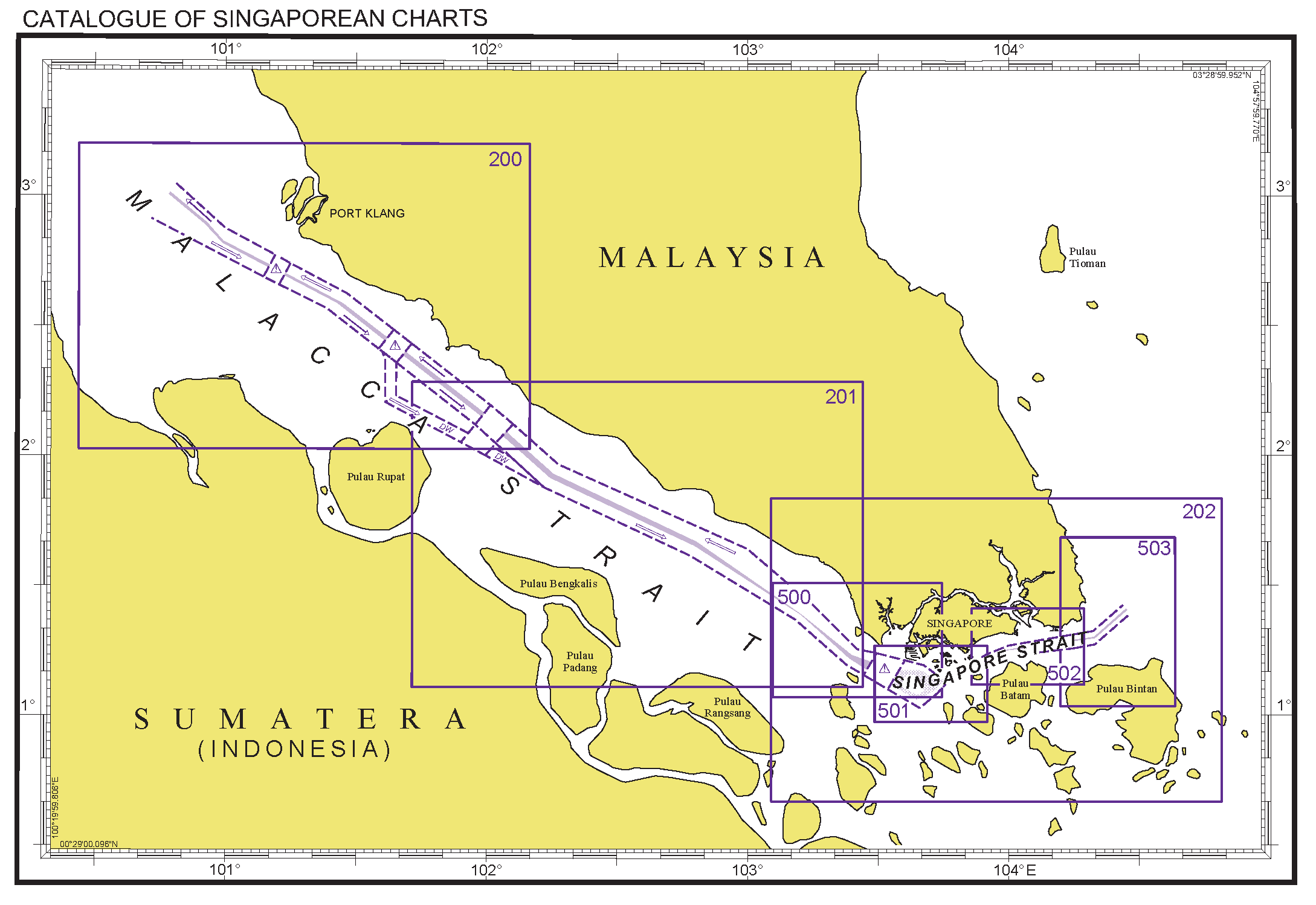 Aa3302325 Catalogue of Sg Charts 200 500 Series S