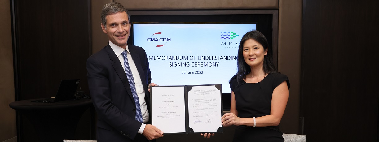 CMA CGM and MPA MOU - banner