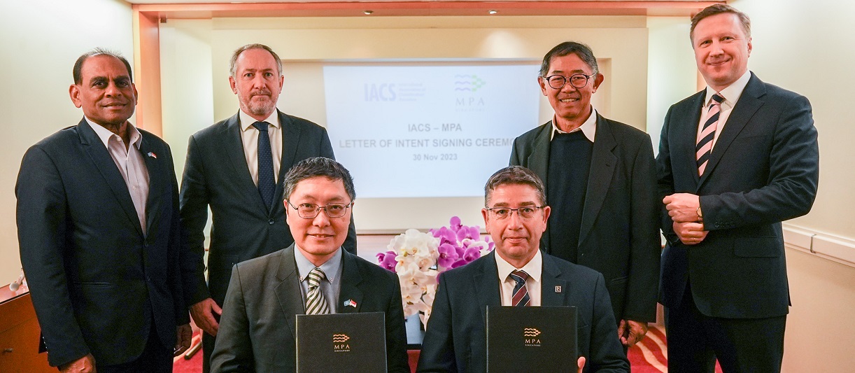 MPA and IACS Collaborates on Safe Implementation of new Maritime Solutions - B