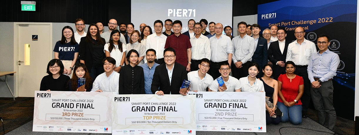 Pier71 Smart Port Challenge 2022 Finalists - banner