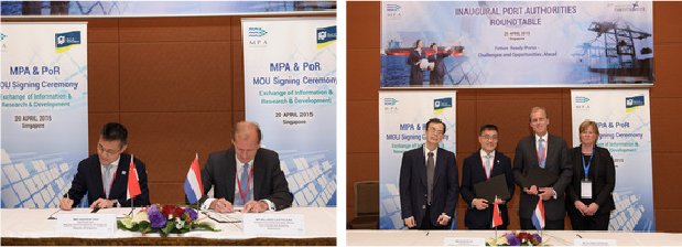 MOU with Port of Rotterdam