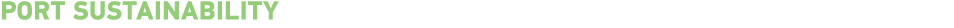 Port sustainability