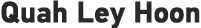 Quah Ley Hoon