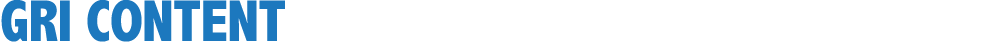 GRI CONTENT