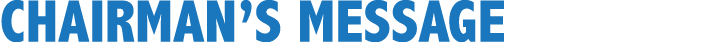 CHAIRMAN S MESSAGE