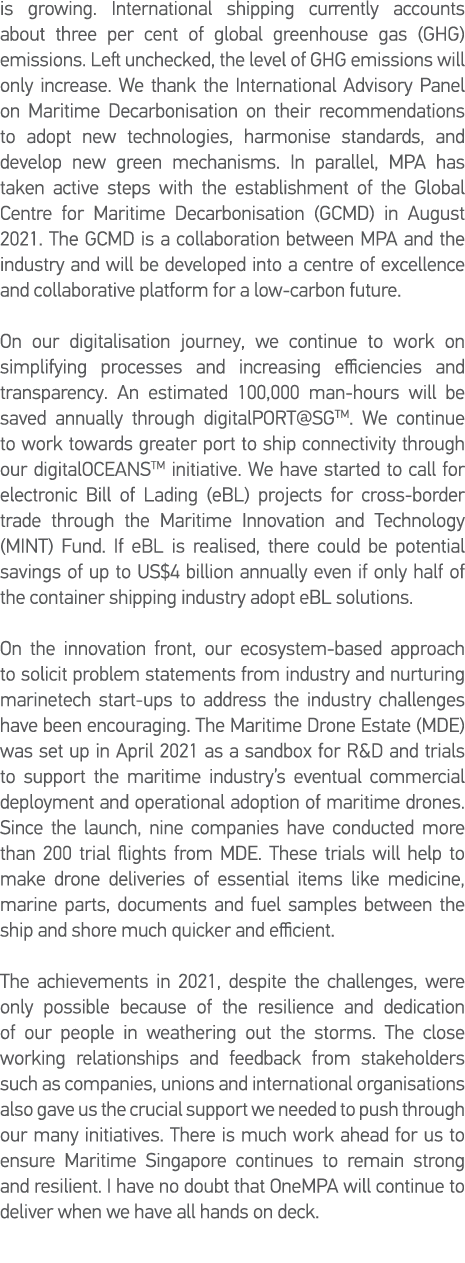 is growing  International shipping currently accounts about three per cent of global greenhouse gas (GHG) emissions     
