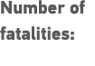 Number of fatalities: 
