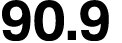 90.9