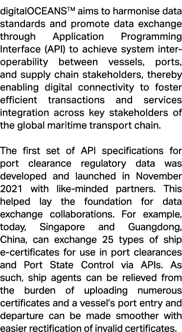 digitalOCEANSTM aims to harmonise data standards and promote data exchange through Application Programming Interface ...