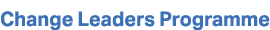 Change Leaders Programme 