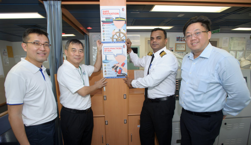 Distributing MPA safety information kits and posters