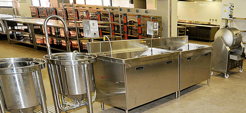 An efficient centralised kitchen to cater to the employees residing within the dormitories