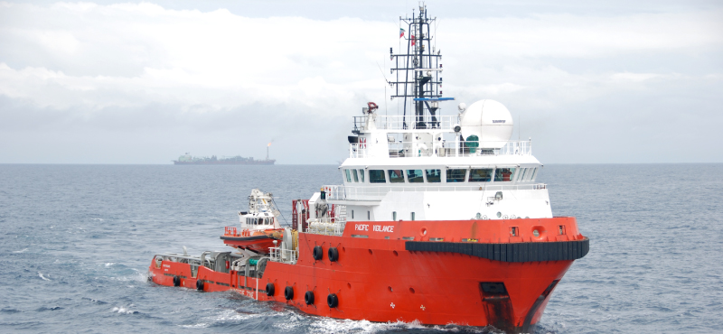Photo of Pacific Vigilance sailing in the open sea