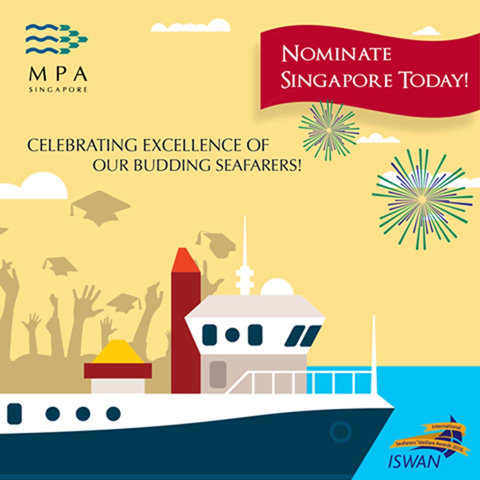 Nominate Singapore as "Port of the Year" for the ISWAN 2016